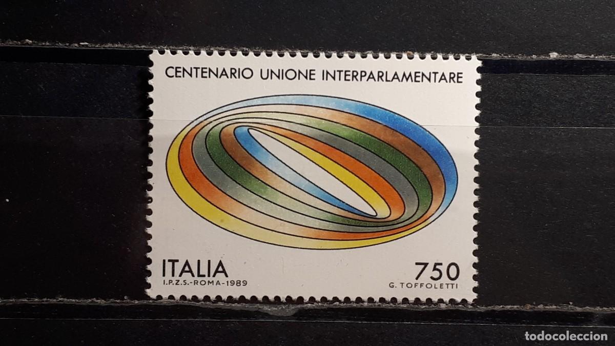 Sellos: ITALIA. A&Ntilde;O 1989. **. YVERT 1822