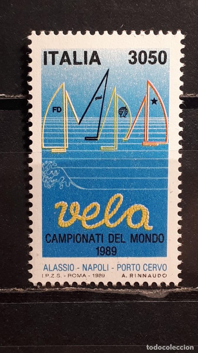 Sellos: ITALIA. A&Ntilde;O 1989. **. YVERT 1807