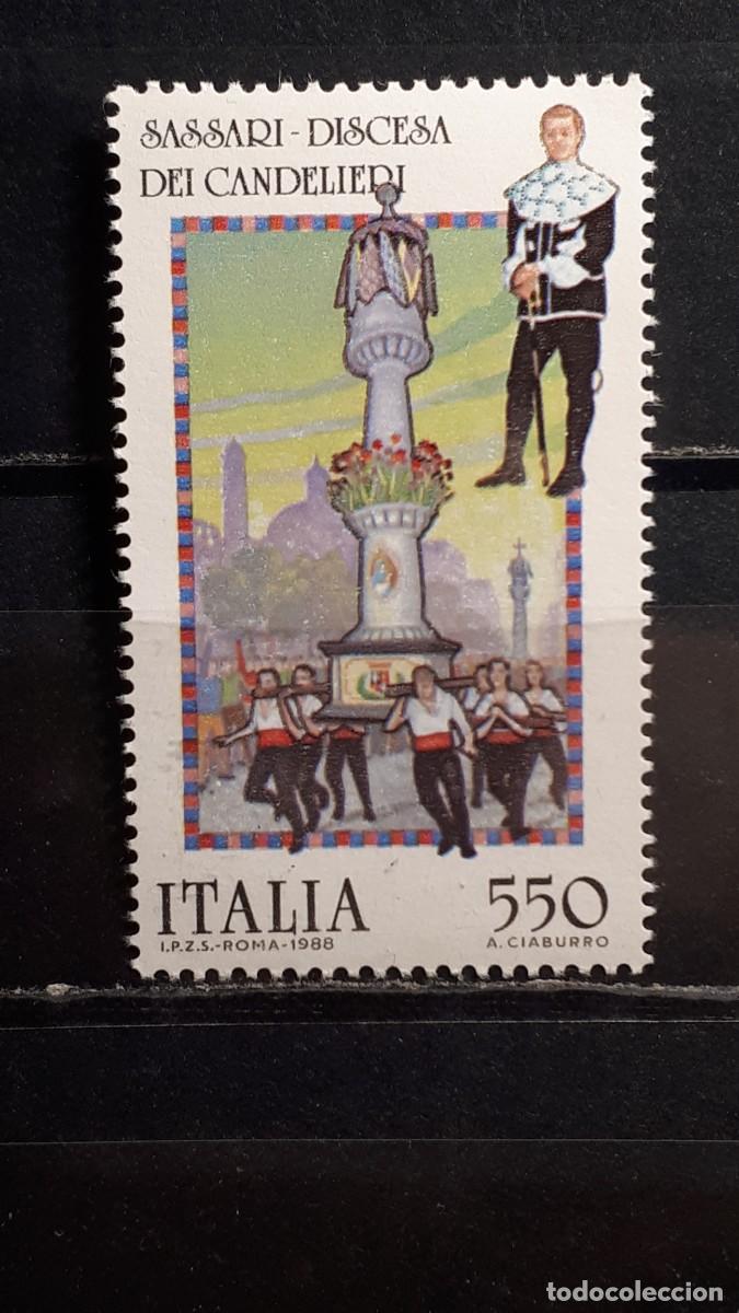 Sellos: ITALIA. A&Ntilde;O 1988. **. YVERT 1789