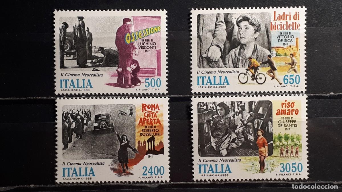 Sellos: ITALIA. A&Ntilde;O 1988. **. YVERT 1791/4