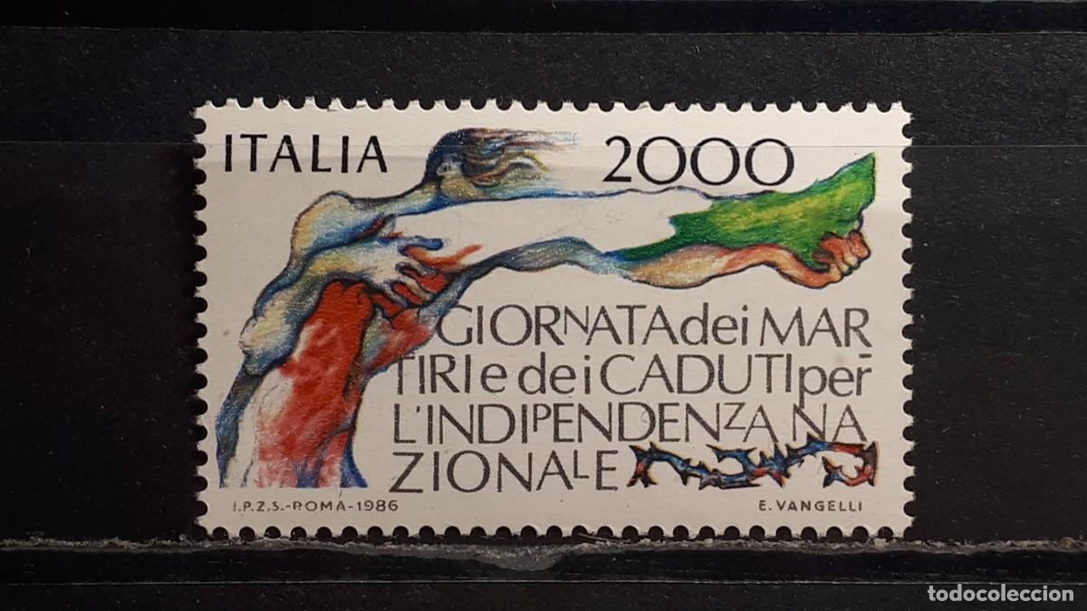 Sellos: ITALIA. A&Ntilde;O 1986. **. YVERT 1707