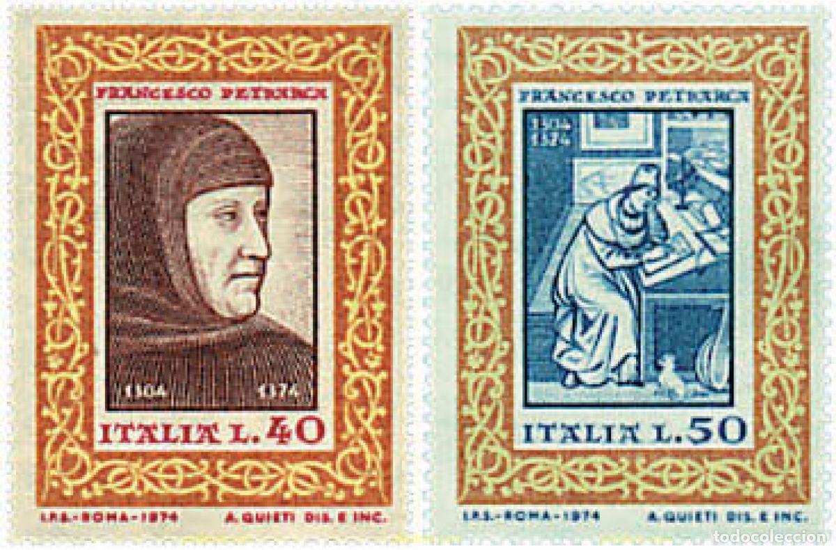 Sellos: 67017 MNH ITALIA 1974 6 CENTENARIO DE LA MUERTE DE PETRARCA