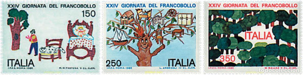 Sellos: 67040 MNH ITALIA 1982 DIA DEL SELLO