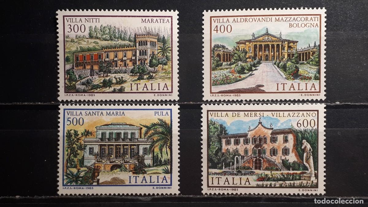 Sellos: ITALIA. A&Ntilde;O 1985. **. YVERT 1672/5