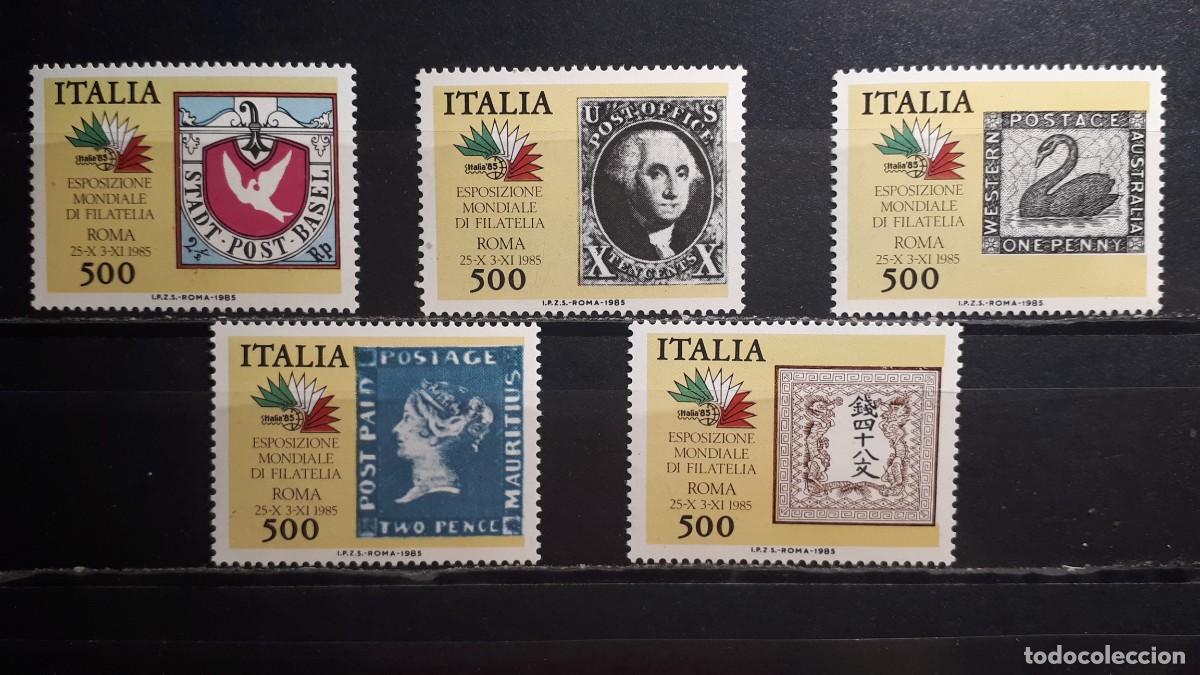 Sellos: ITALIA. A&Ntilde;O 1985. **. YVERT 1686/90