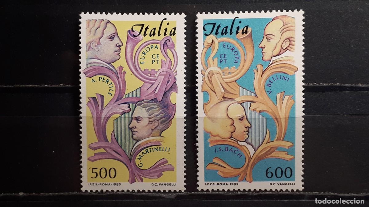 Sellos: ITALIA. A&Ntilde;O 1985. **. YVERT 1664/5