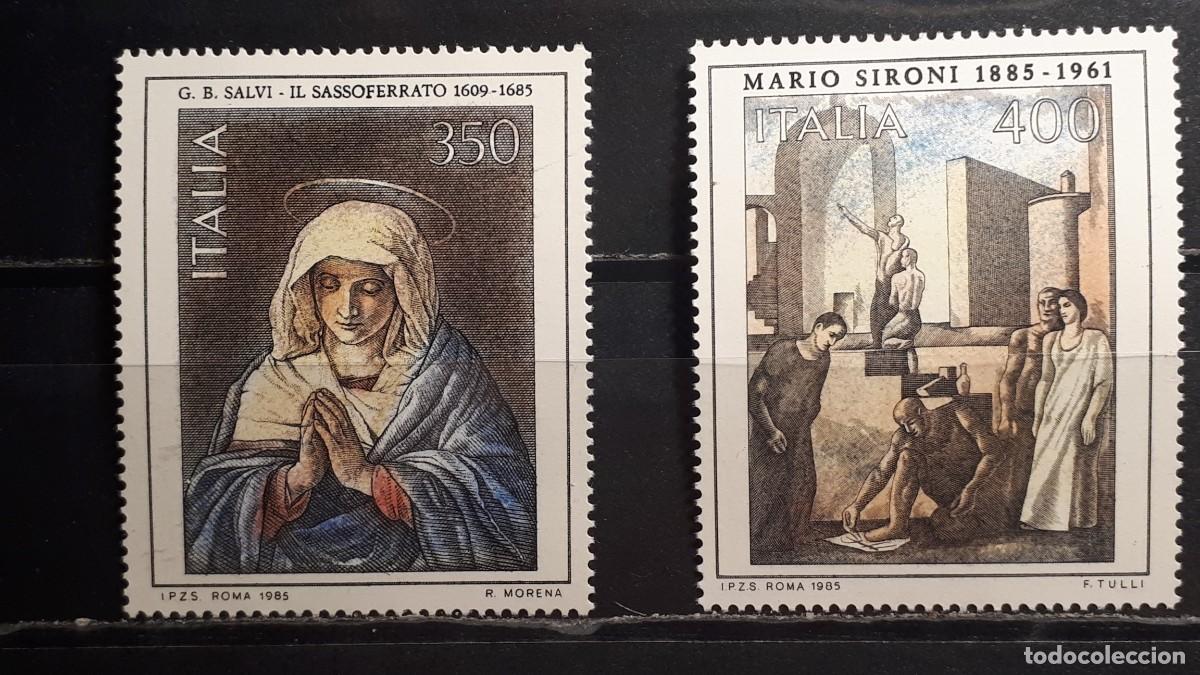 Sellos: ITALIA. A&Ntilde;O 1985. **. YVERT 1662/3