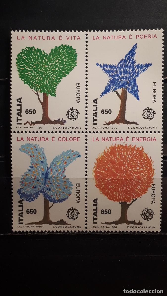 Sellos: ITALIA. A&Ntilde;O 1986. **. YVERT 1700/3