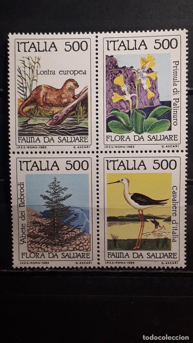 Sellos: ITALIA. A&Ntilde;O 1985. **. YVERT 1658/61