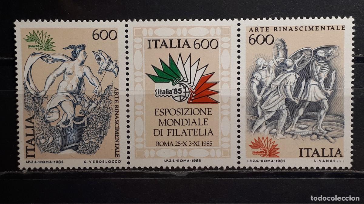Sellos: ITALIA. A&Ntilde;O 1985. **. YVERT 1639/41