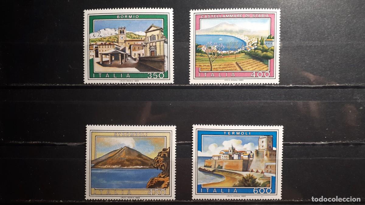 Sellos: ITALIA. A&Ntilde;O 1985. **. YVERT 1654/7