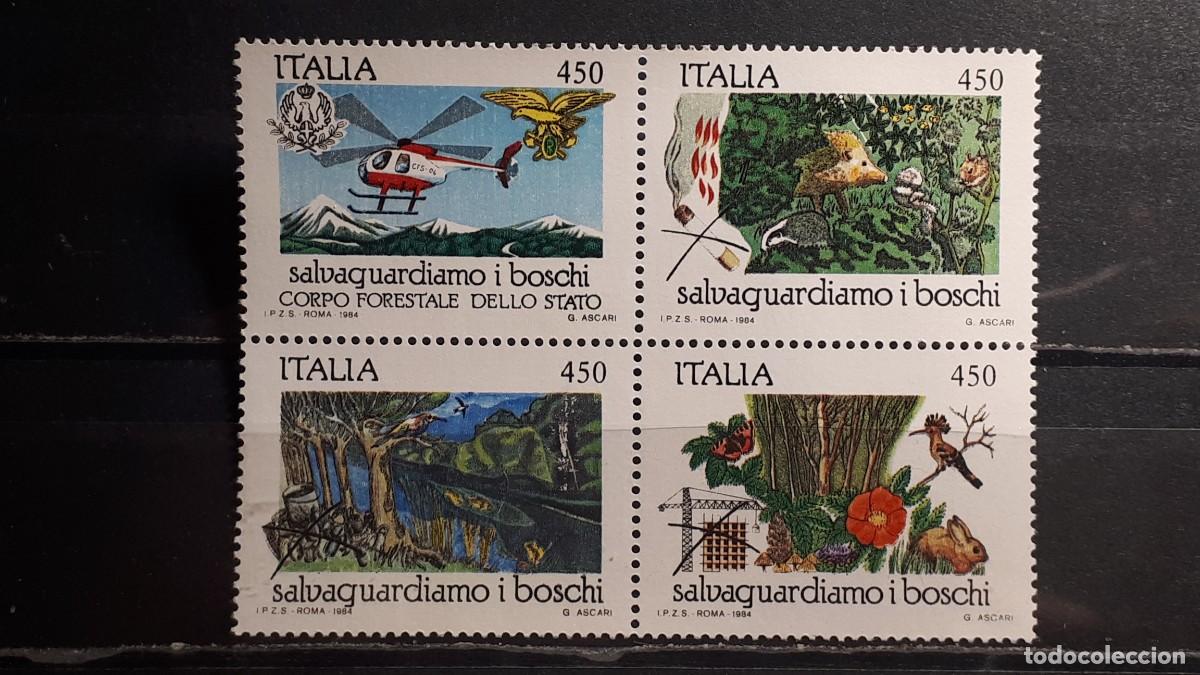 Sellos: ITALIA. A&Ntilde;O 1984. **. YVERT 1611/4