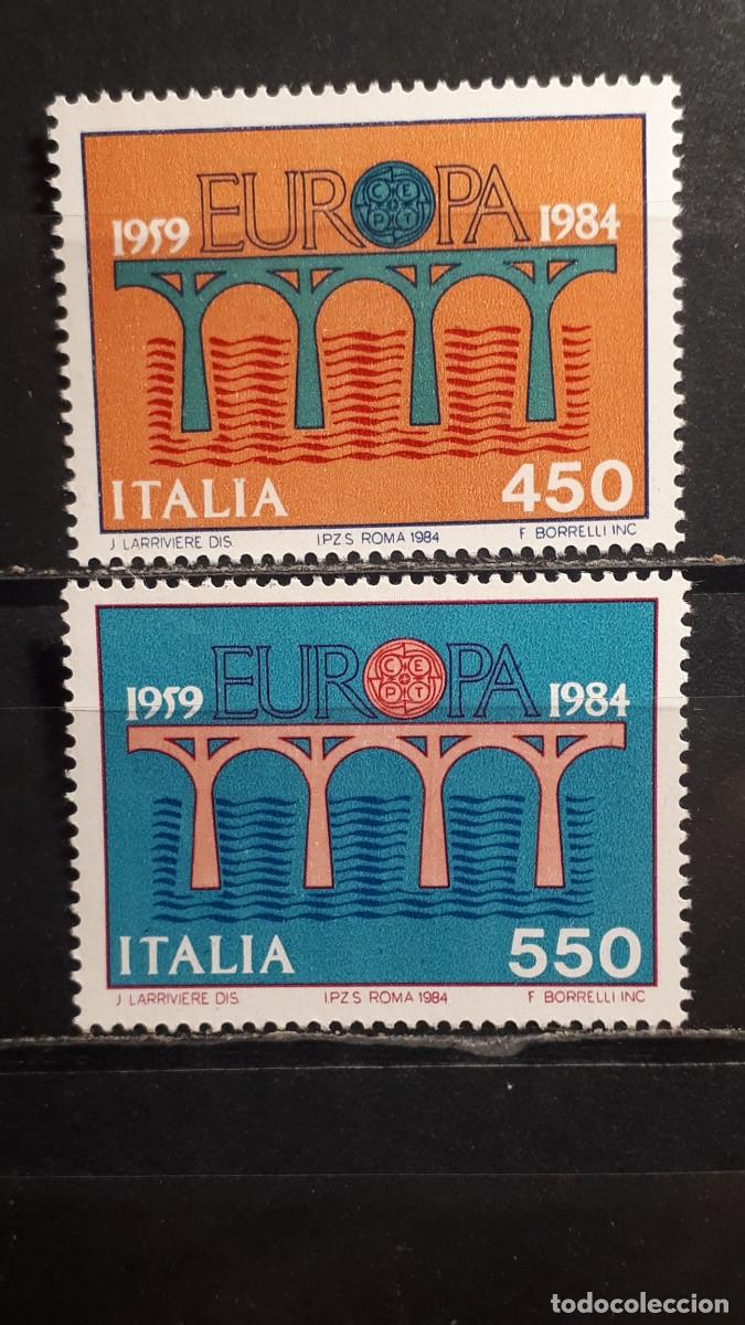 Sellos: ITALIA. A&Ntilde;O 1984. **. YVERT 1618/9