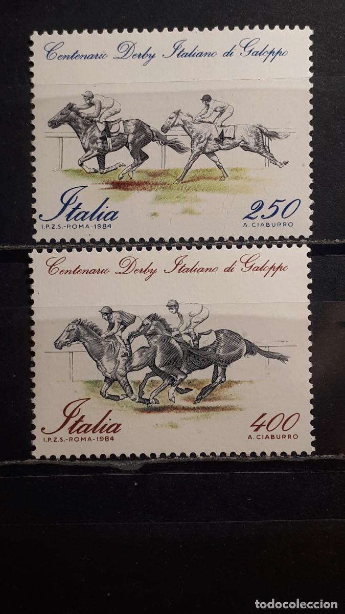 Sellos: ITALIA. A&Ntilde;O 1984. **. YVERT 1621/2