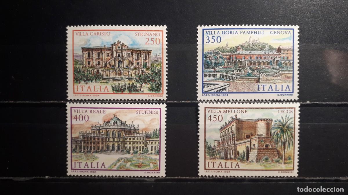 Sellos: ITALIA. A&Ntilde;O 1984. **. YVERT 1630/3