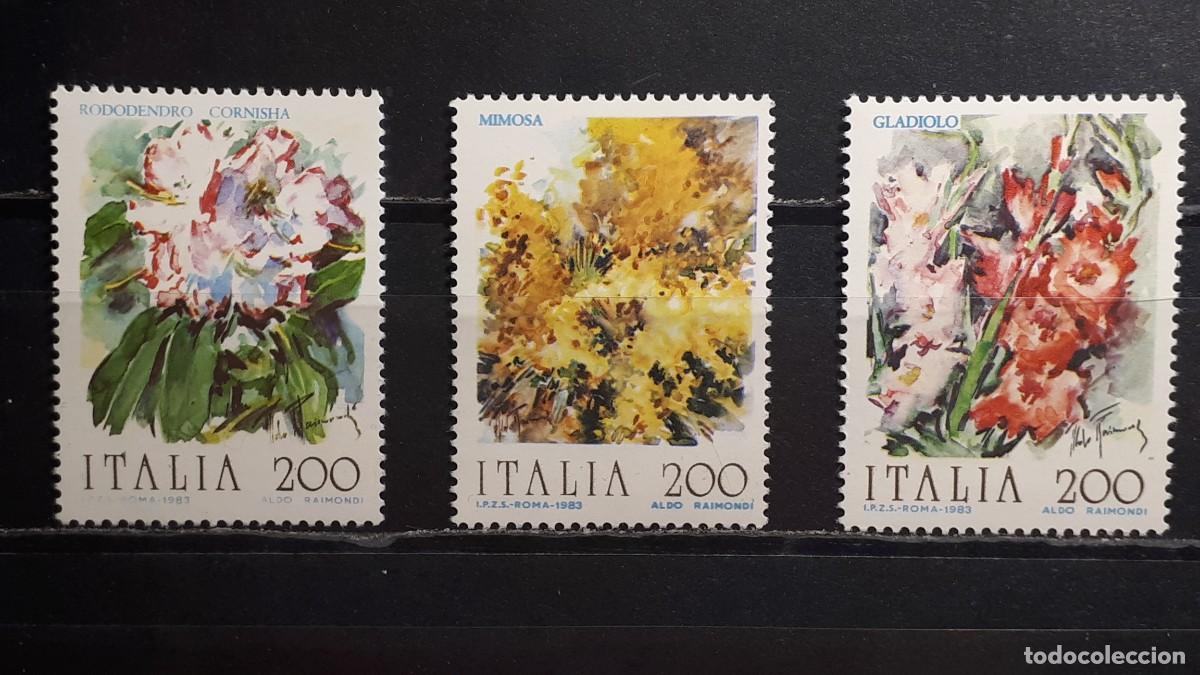 Sellos: ITALIA. A&Ntilde;O 1983. **. YVERT 1571/4