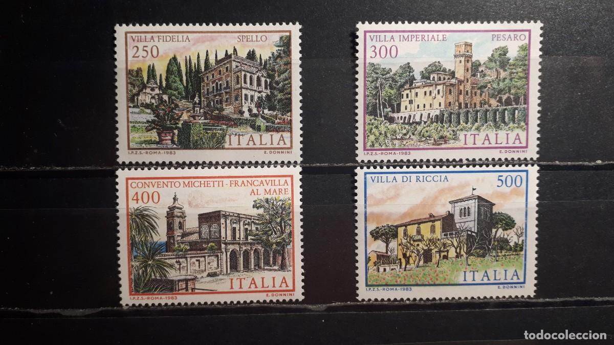 Sellos: ITALIA. A&Ntilde;O 1983. **. YVERT 1588/91
