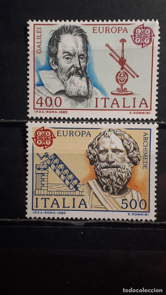 Sellos: ITALIA. A&Ntilde;O 1983. **. YVERT 1574/5