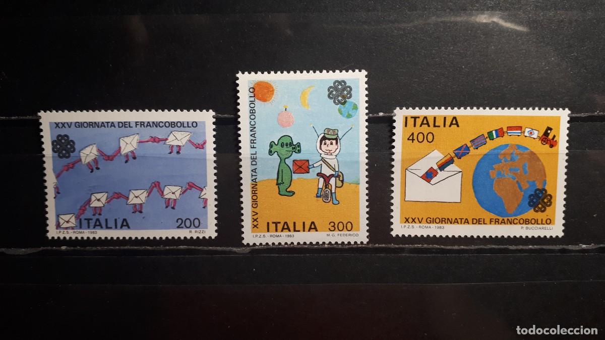Sellos: ITALIA. A&Ntilde;O 1983. **. YVERT 1596/8