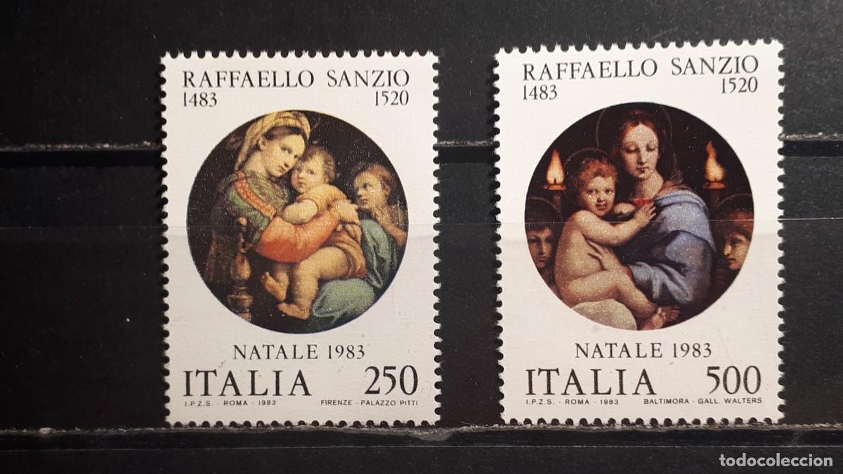 Sellos: ITALIA. A&Ntilde;O 1983. **. YVERT 1593/5. Falta 1594