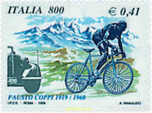 Sellos: 67125 MNH ITALIA 1999 90 ANIVERSARIO DEL CICLISTA FAUSTO COPPI