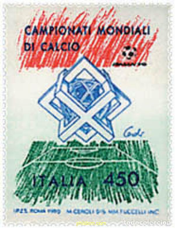 Sellos: 67069 MNH ITALIA 1989 COPA DEL MUNDO DE FUTBOL - ITALIA 1990