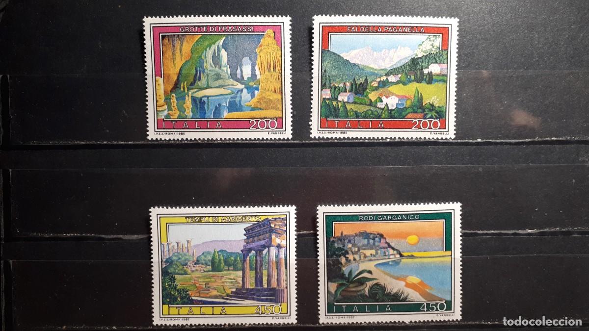 Sellos: ITALIA. A&Ntilde;O 1982. **. YVERT 1536/9