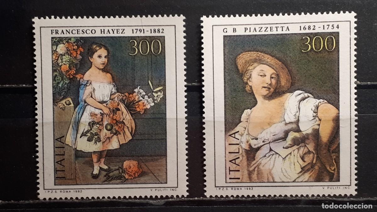 Sellos: ITALIA. A&Ntilde;O 1982. **. YVERT 1548/9