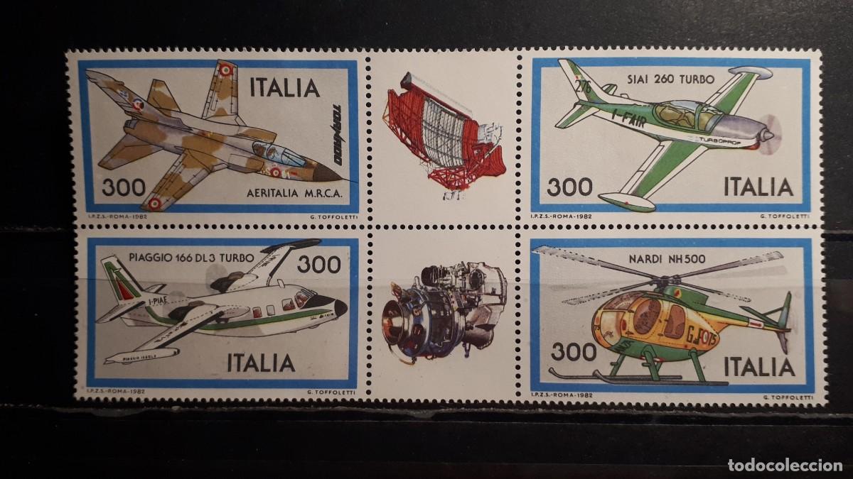 Sellos: ITALIA. A&Ntilde;O 1982. **. YVERT 1522/5