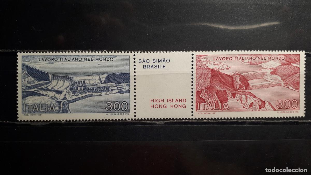 Sellos: ITALIA. A&Ntilde;O 1981. **. YVERT 1489/90