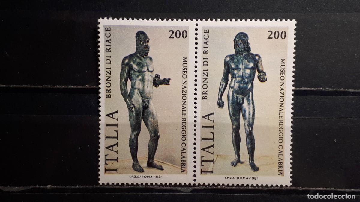 Sellos: ITALIA. A&Ntilde;O 1981. **. YVERT 1507/8