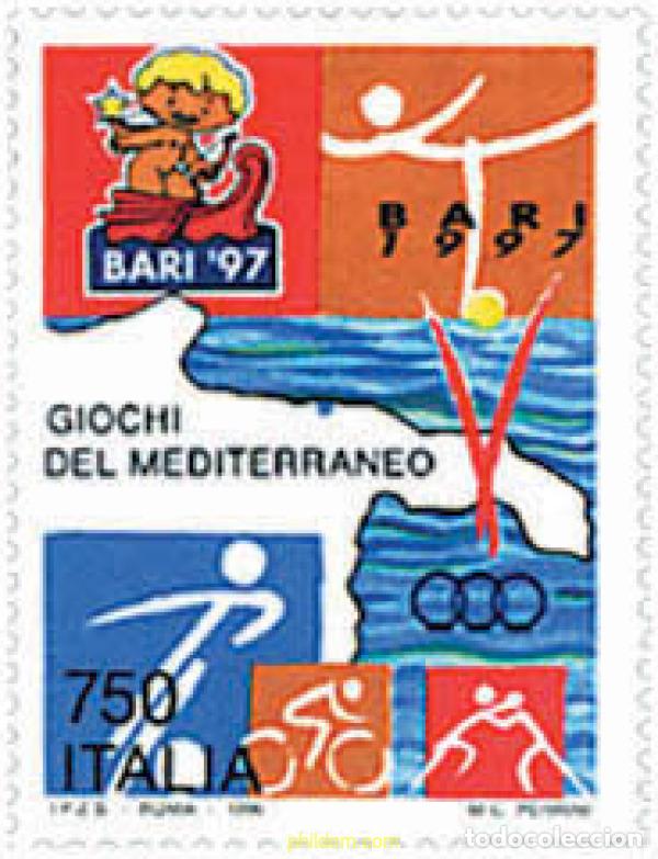 Sellos: 67104 MNH ITALIA 1996 BARI-97. JUEGOS DEL MEDITERRANEO