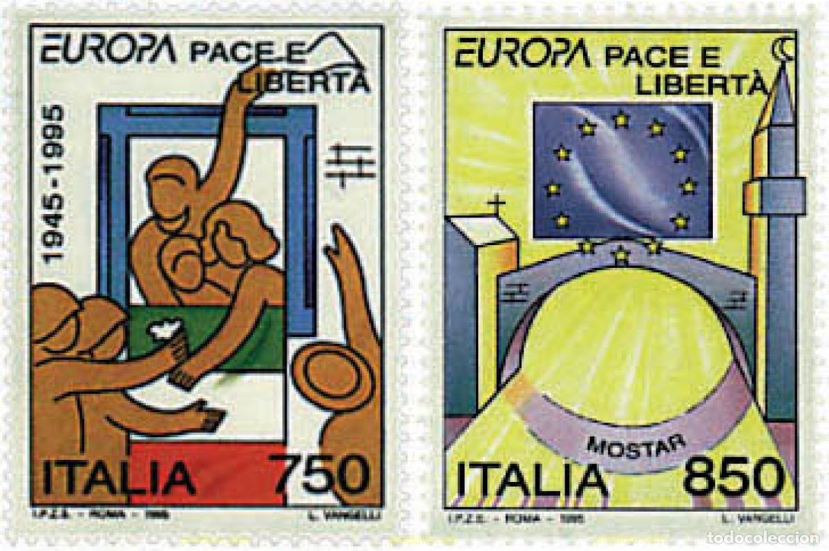 Sellos: 62969 MNH ITALIA 1995 EUROPA CEPT. GRANDES DESCUBRIMIENTOS
