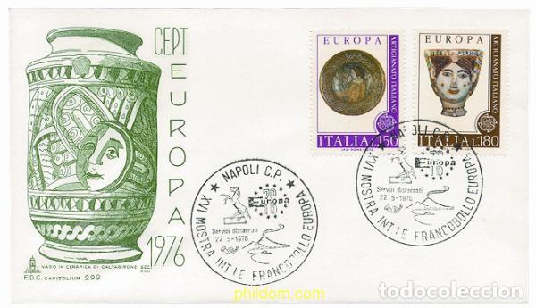 Sellos: 23760 MNH ITALIA 1976 EUROPA CEPT 1976 - ARTESANIA