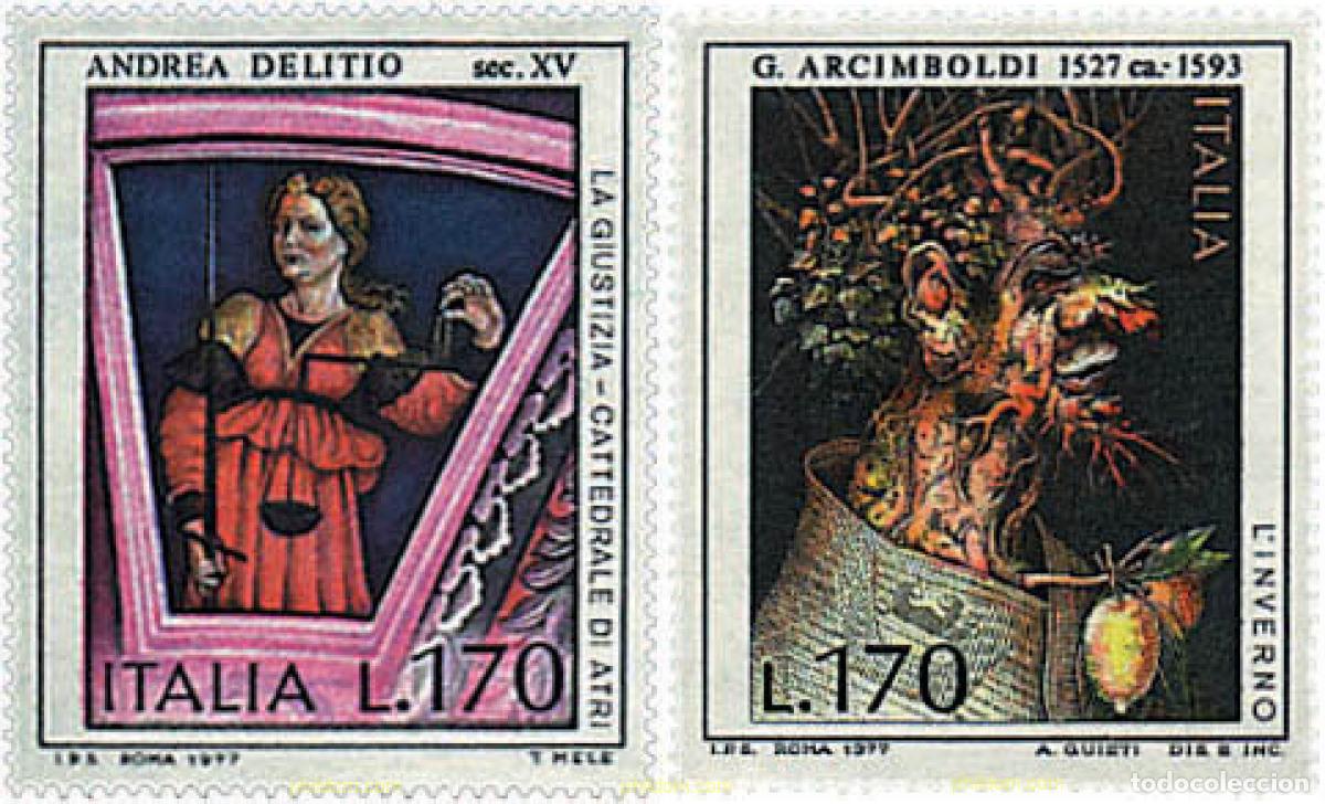Sellos: 34488 MNH ITALIA 1977 ARTE ITALIANO