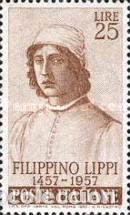 Sellos: ITALIA, 1957 SW971 &rdquo;Filippino Lippi, pintor&rdquo;./ Nuevo, sin charnela. MNH.