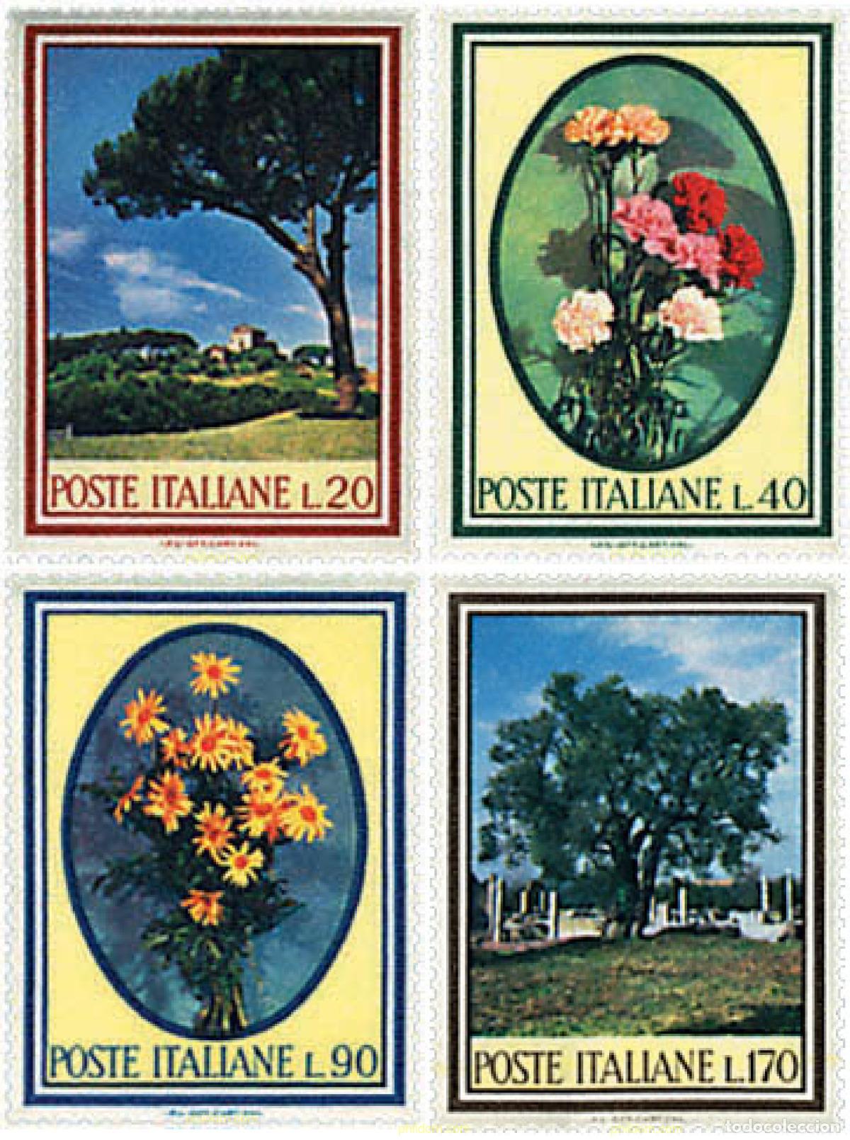 Sellos: 267298 MNH ITALIA 1966 FLORA