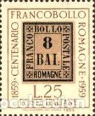 Sellos: ITALIA, 1959 SW1029 &rdquo;Centenario de los sellos de Roma&ntilde;a&rdquo;./ Nuevo, sin charnela. MNH.