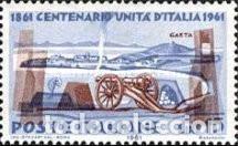 Sellos: ITALIA, 1961 SW1083 &rdquo;Cent. de la Unificaci&oacute;n Italiana&rdquo;./ Nuevo, sin charnela. MNH.
