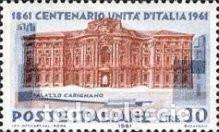 Sellos: ITALIA, 1961 SW1084 &rdquo;Cent. de la Unificaci&oacute;n Italiana&rdquo;./ Nuevo, sin charnela. MNH.