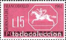 Sellos: ITALIA, 1961 SW1092 &rdquo;D&iacute;a del Sello&rdquo;./ Nuevo, sin charnela. MNH.