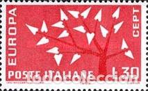 Sellos: ITALIA, 1962 SW1105 &rdquo;Tema Europa&rdquo;./ Nuevo, sin charnela. MNH.
