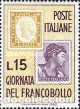 Sellos: ITALIA, 1962 SW1110 &rdquo;D&iacute;a del Sello&rdquo;./ Nuevo, sin charnela. MNH.