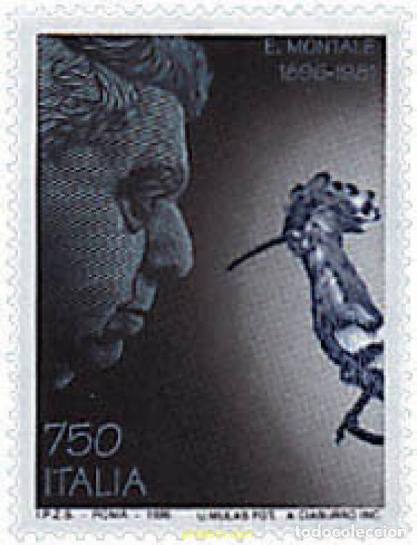 Sellos: 67107 MNH ITALIA 1996 CENTENARIO DEL NACIMIENTO DE EUGENIO MONTALE