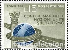 Sellos: ITALIA, 1963 SW1123 &rdquo;Conferencia sobre Turismo&rdquo;./ Nuevo, sin charnela. MNH.