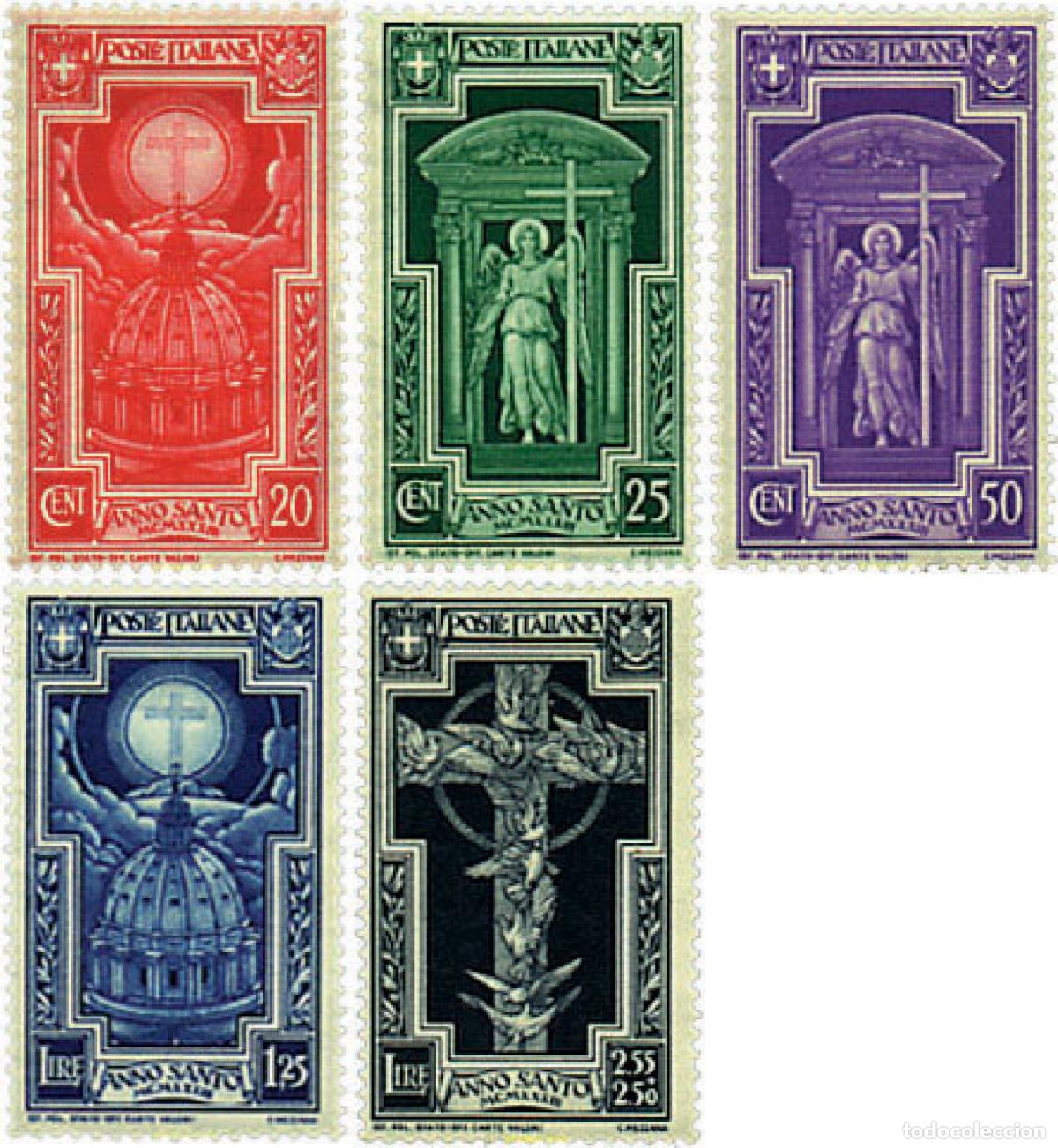 Sellos: 329593 MNH ITALIA 1933 A&Ntilde;O SANTO
