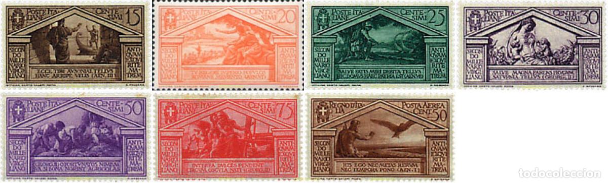 Sellos: 329587 HINGED ITALIA 1930 BIMILENARIO DEL NACIMIENTO DE VIRGILIO