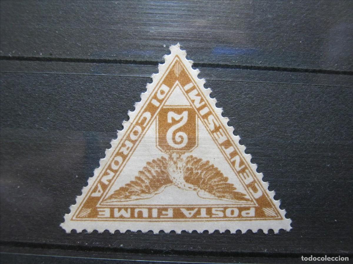 Timbres: FIUME ITALIA PERI&Oacute;DICOS 1919 YVERT 1 NUEVO SIN GOMA PERFECTO.
