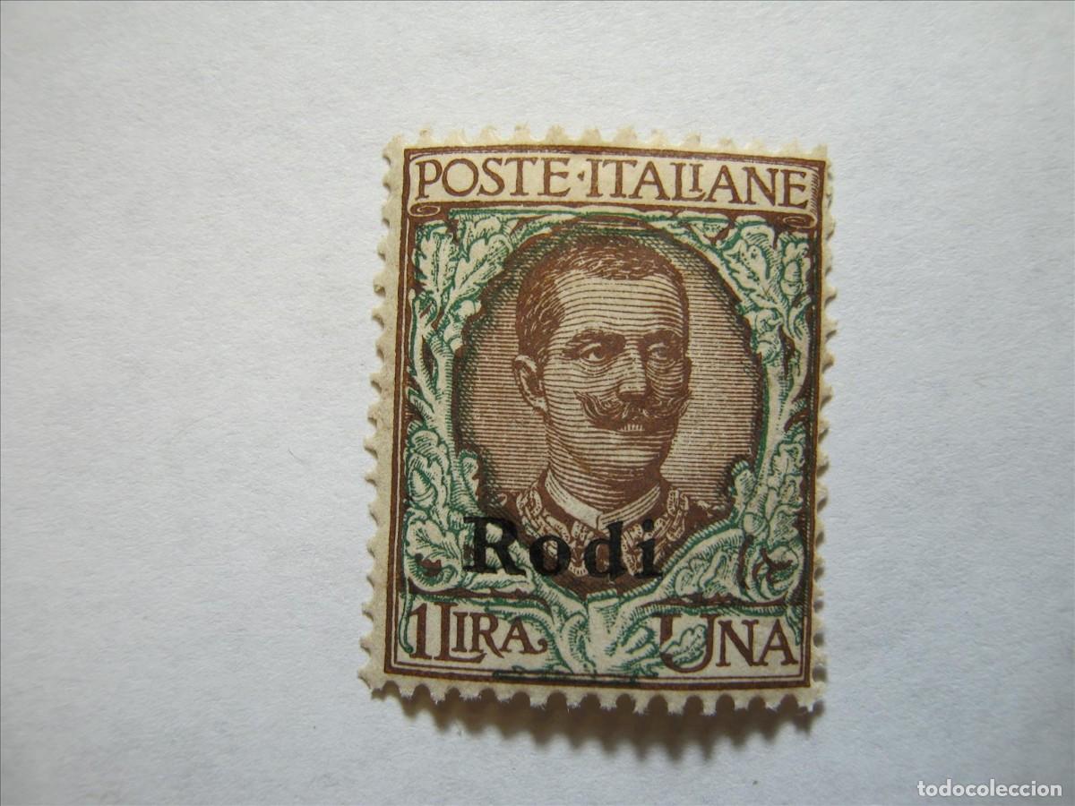 Timbres: RODI ITALIA 1919-23 YVERT 14 MNH** SIN CHARNELA LUJO.
