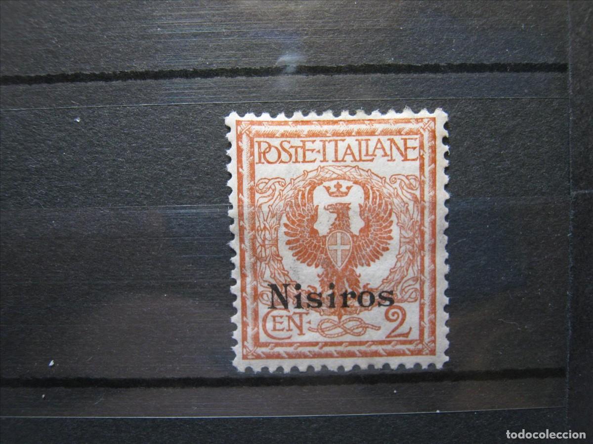 Francobolli: NISIROS ITALIA 1912-16 YVERT 1 MH* BIEN.